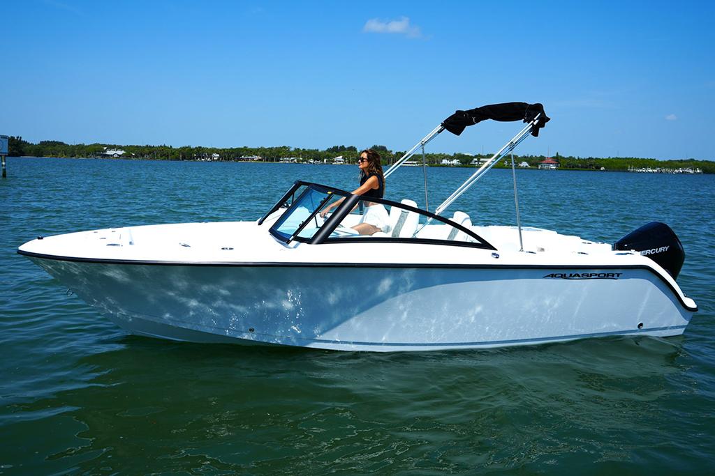 New 2024 Aquasport 2200 Dual Console, 33062 Pompano Beach - Boat Trader