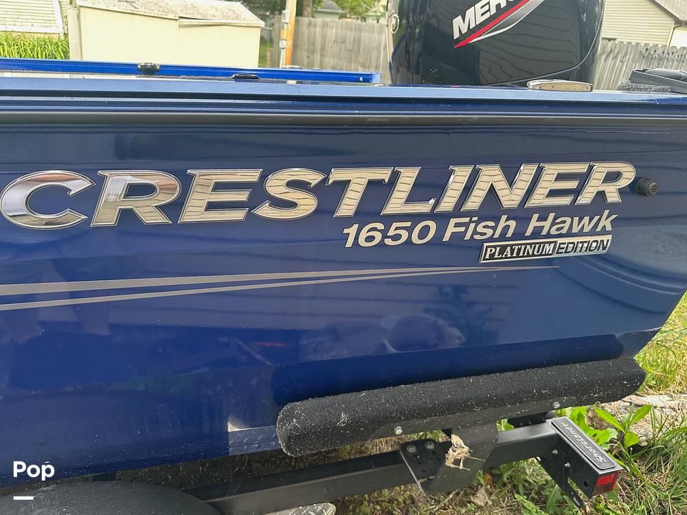 2019 Crestliner 1650 Fish Hawk SC Platinum Edition for sale in Beaver Dam, WI