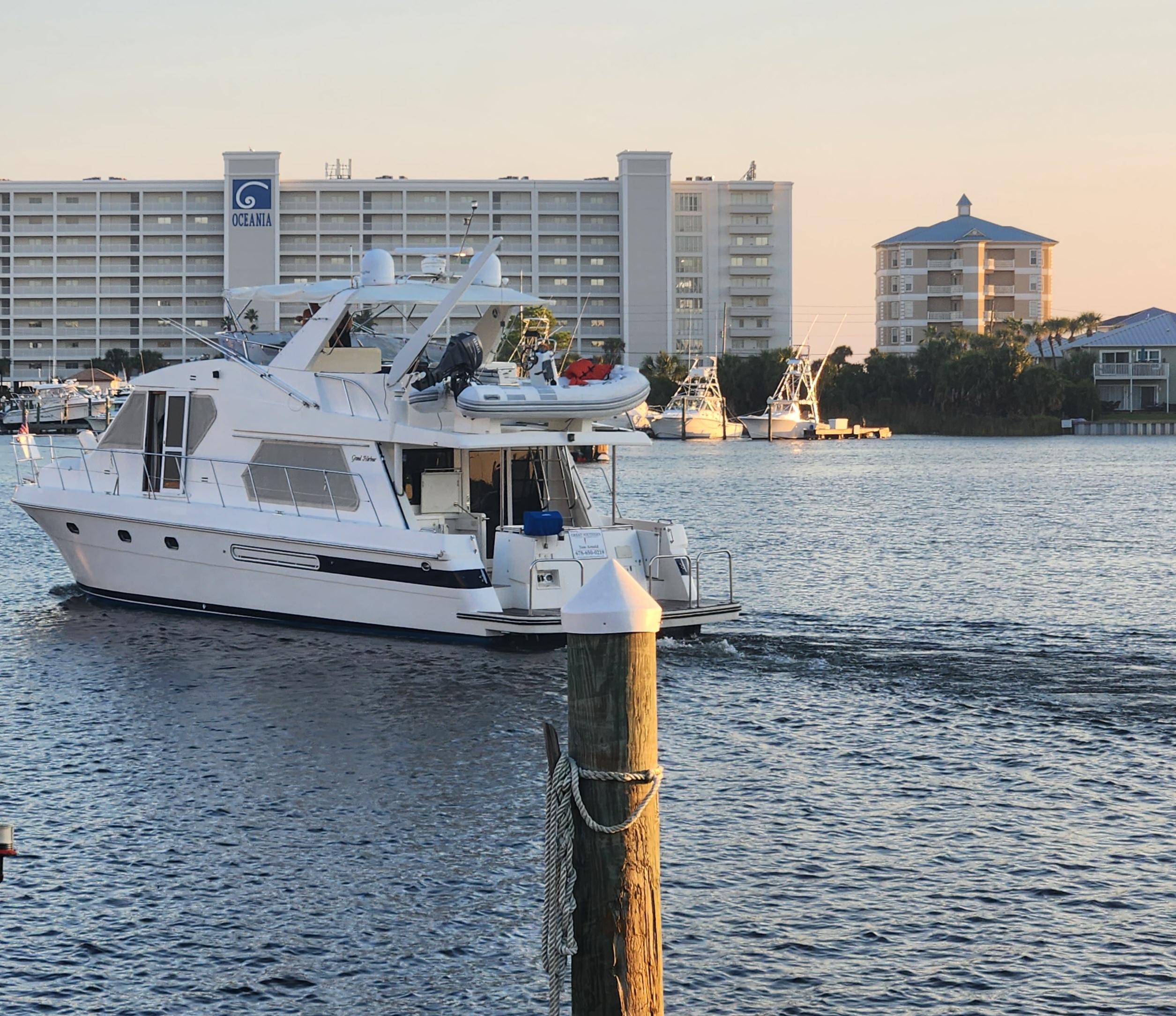 2002 Grand Harbour Raised Pilothouse