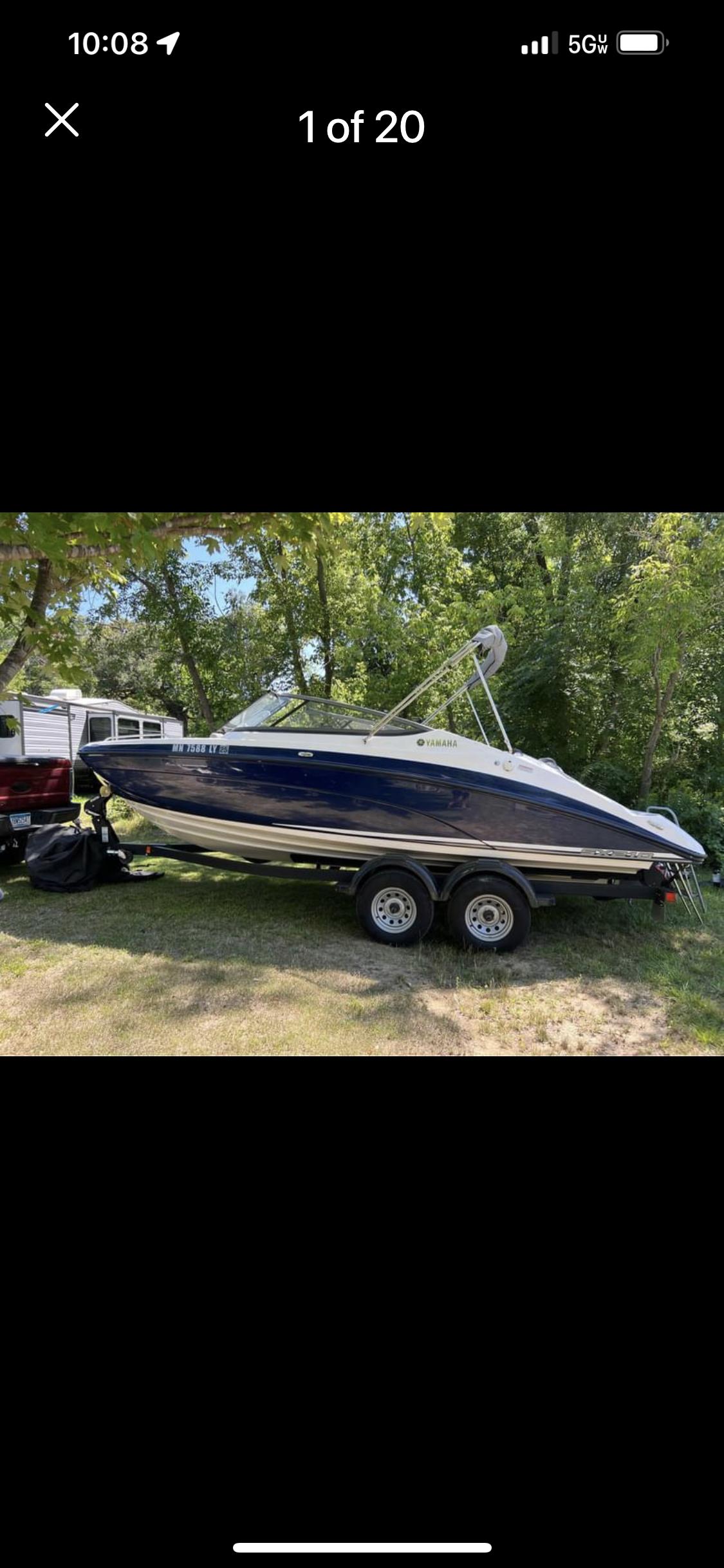 Used 2020 Yamaha Boats SX210, 55044 Lakeville - Boat Trader