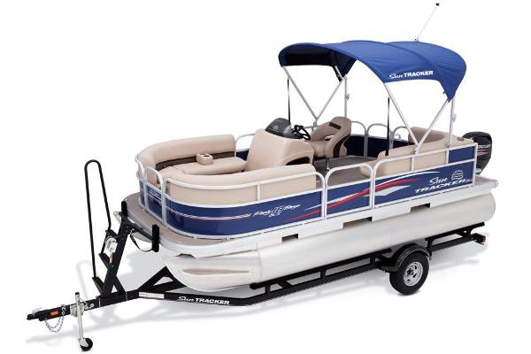 Used 2017 Sun Tracker Party Barge 18 DLX, 42055 Kuttawa - Boat Trader