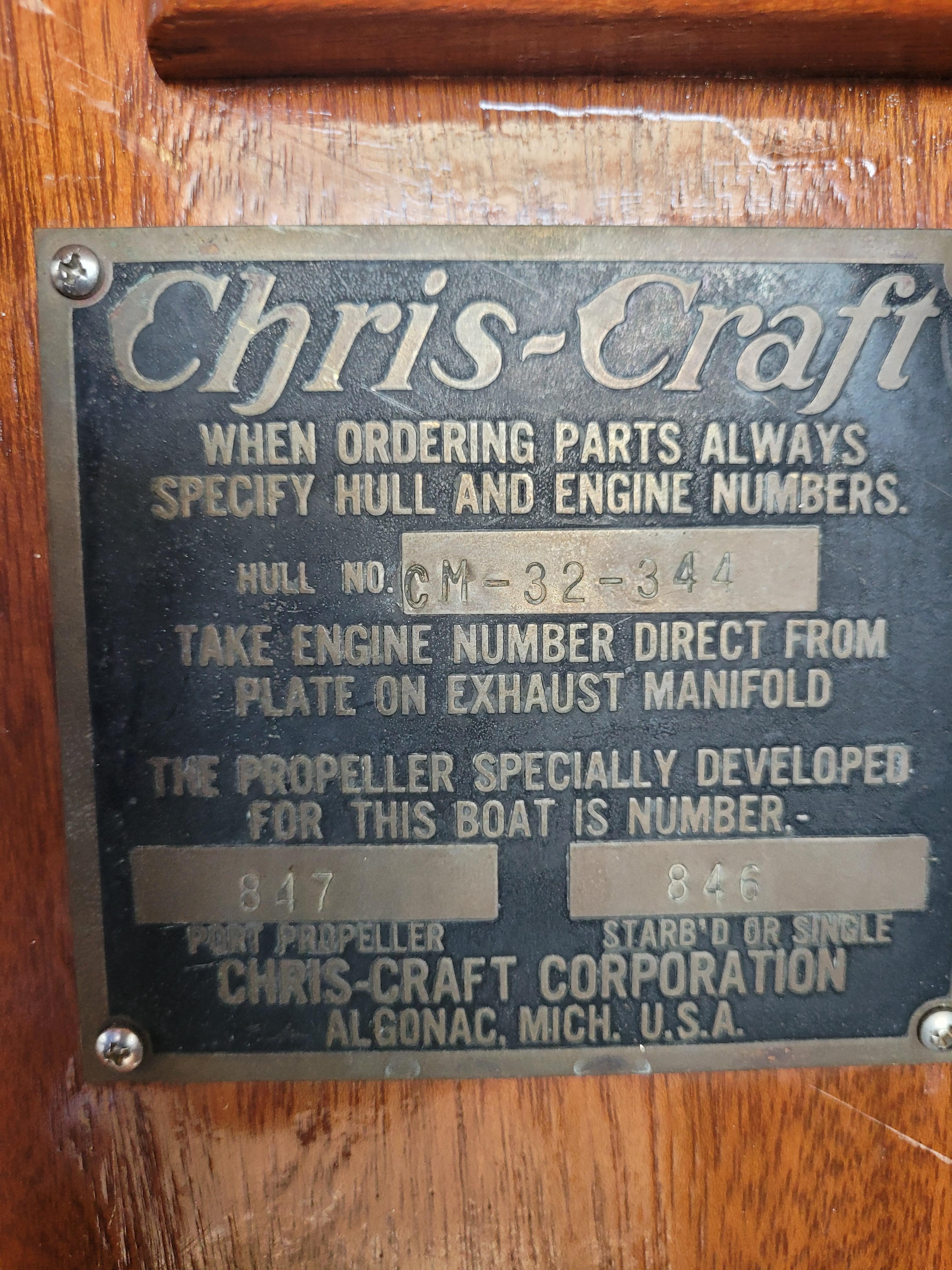 1958 Chris-Craft Commander