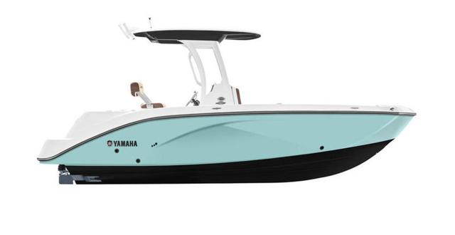 2023 Yamaha Boats 255 FSH SPORT E- SEAFOAM GREEN-ALUMINUM