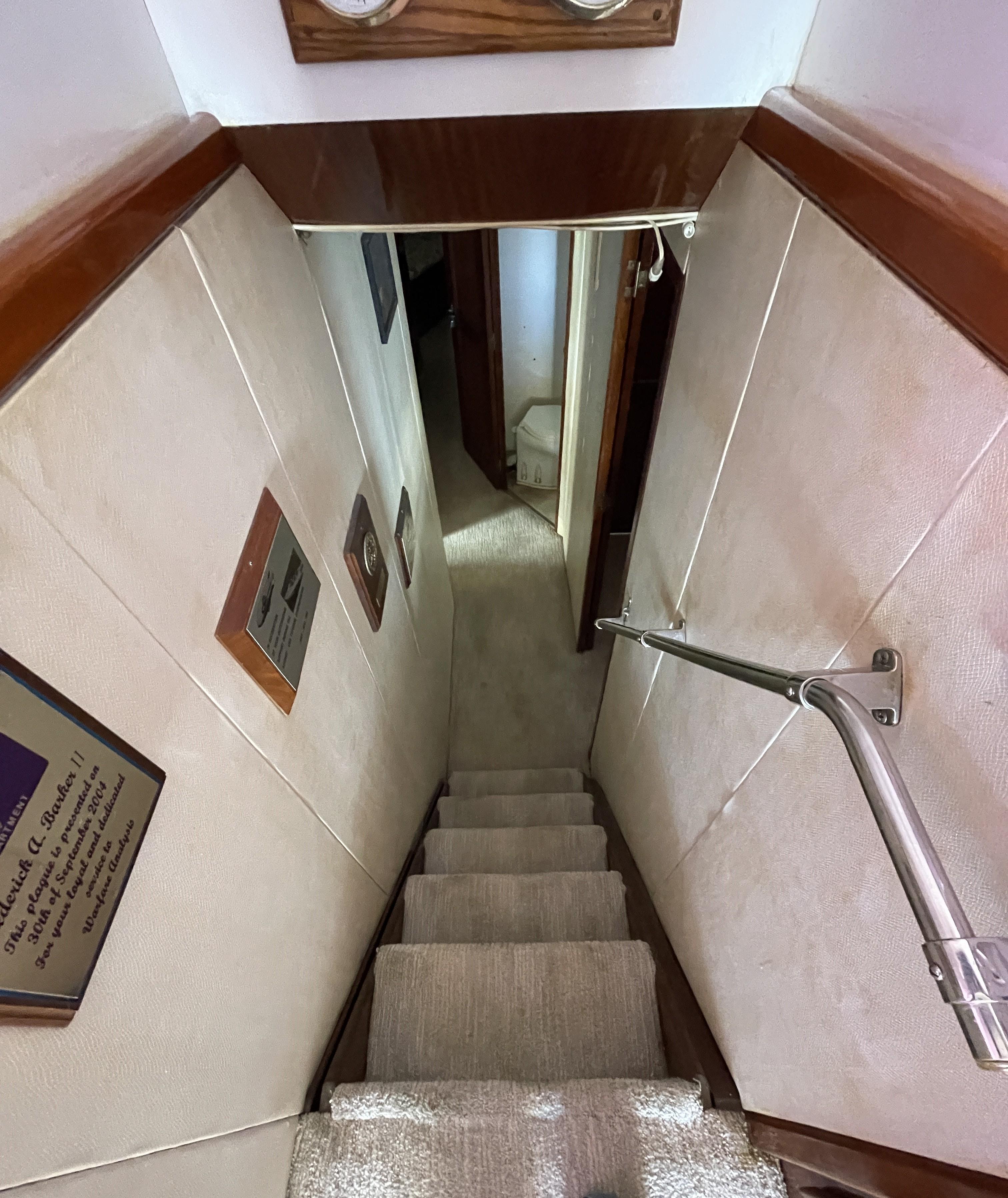 Stairs Leading Below Deck