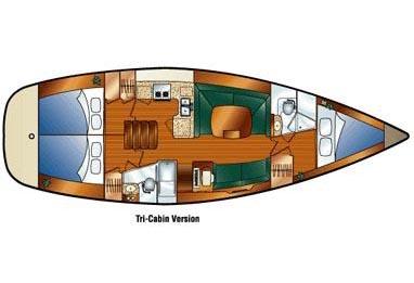 Three Cabin Layout
