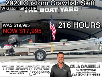 2020 Custom 20 Crawfish Skiff