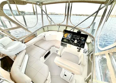 Seating at flybridge