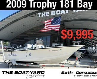 2009 Trophy Marine 181 Bay Boat