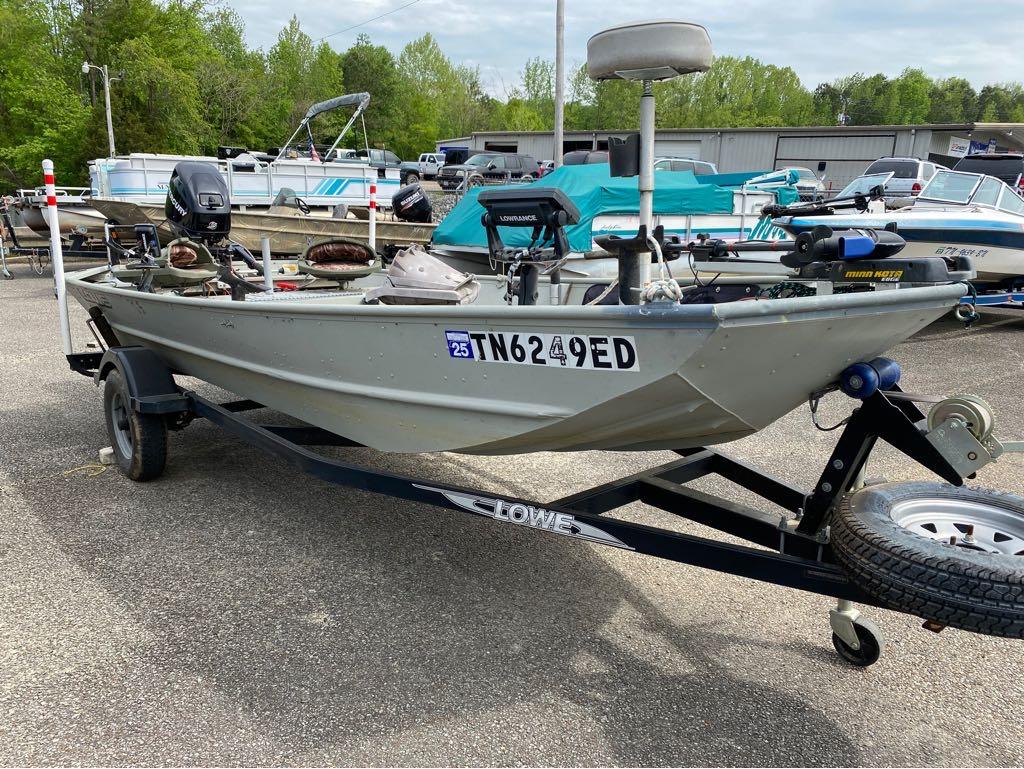 Used 2012 Lowe L1652MT, 38351 Lexington - Boat Trader