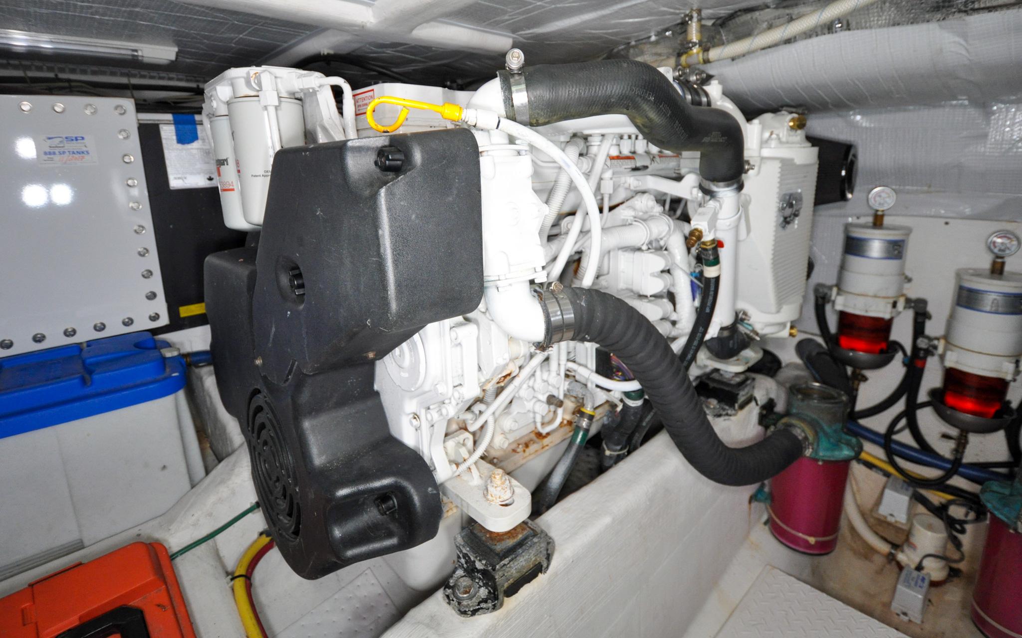Sabre 40 Sedan - Tempest - In Storage - Engine Compartment - Starboard Engine