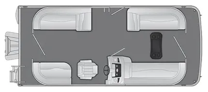 2024 Bennington 20 SSR - Quad Bench - Pontoon