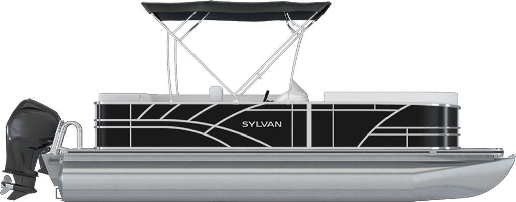 2024 Sylvan 8522 LZ 115HP VMAX BUNK TRAILER
