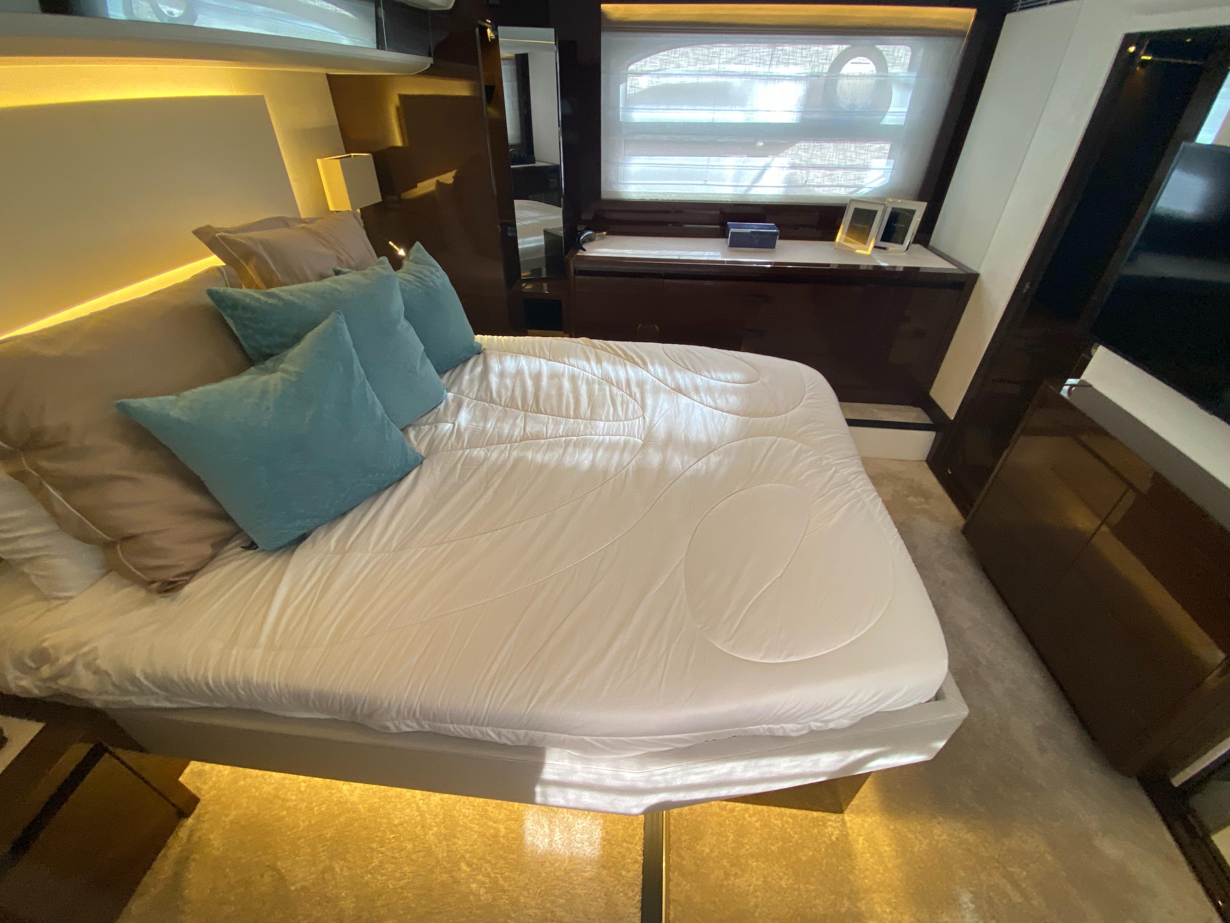 Master Stateroom with Dresser in Lieu of Sofa
