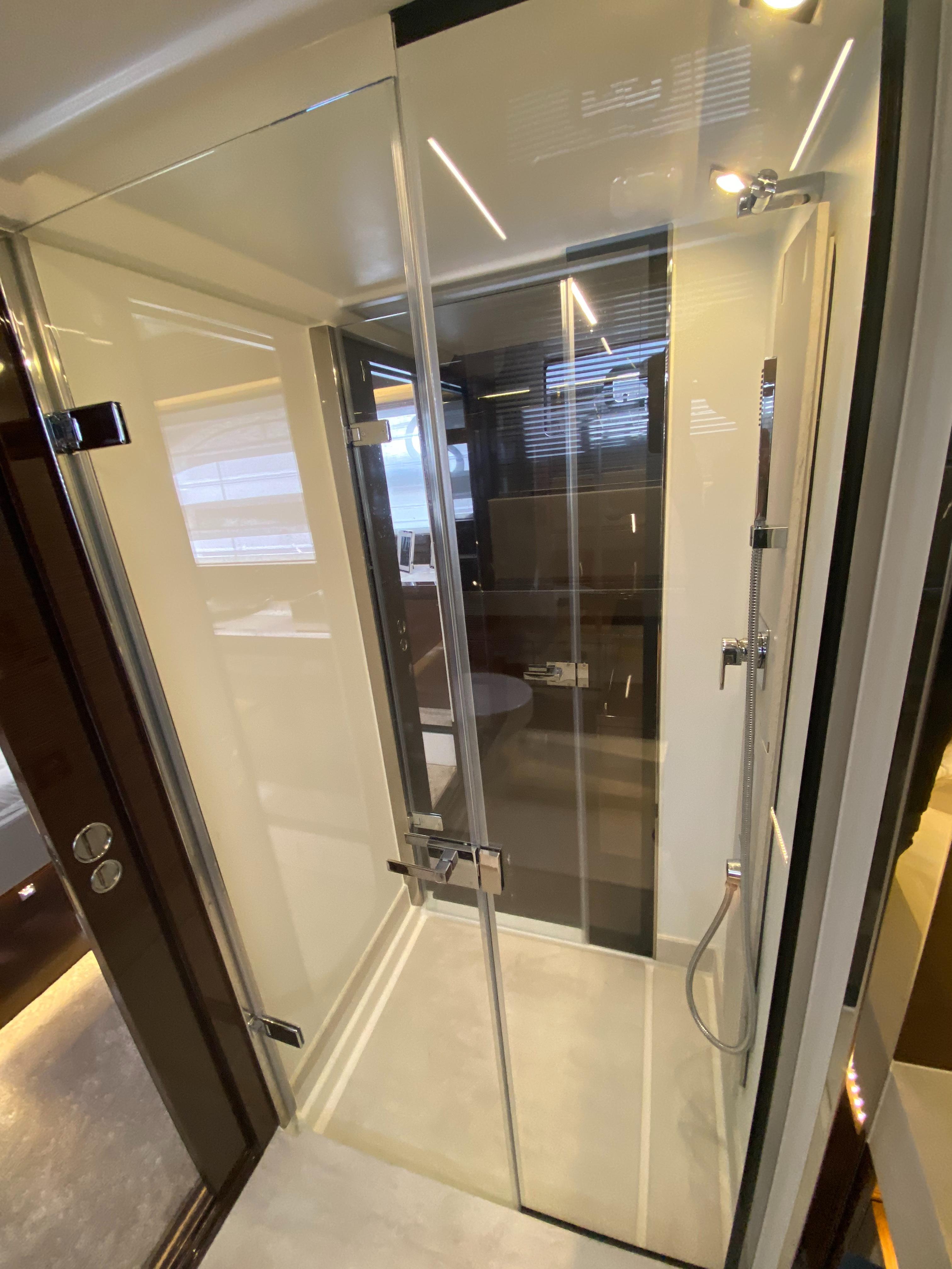 Master Stateroom Walk-through Shower Compartment