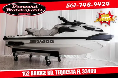 2024 Sea-Doo GTX™ Limited 300 White Pearl Premium