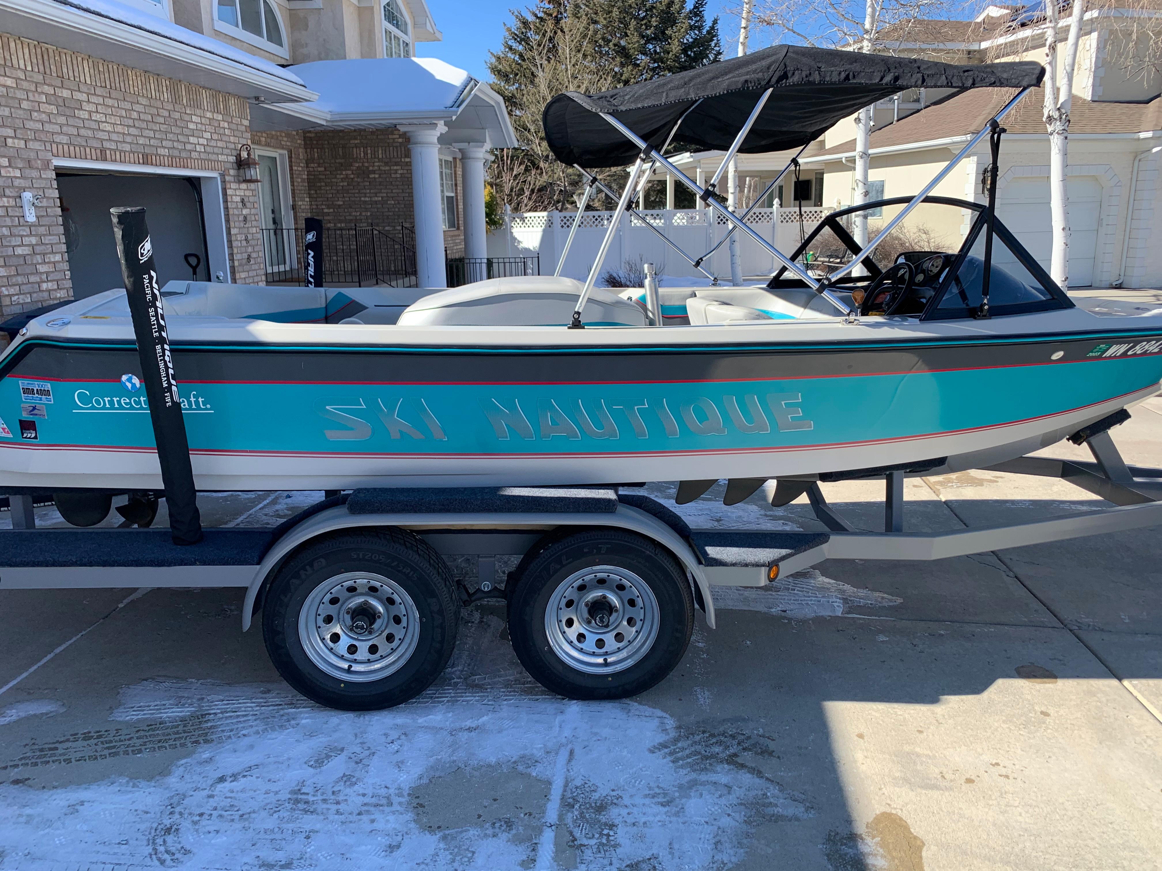 Used 1990 Correct Craft Ski Nautique, 84093 Sandy Boat Trader