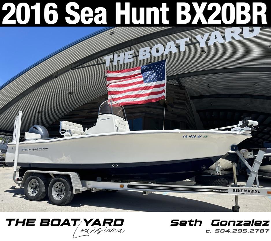 2016 Sea Hunt BX20BR