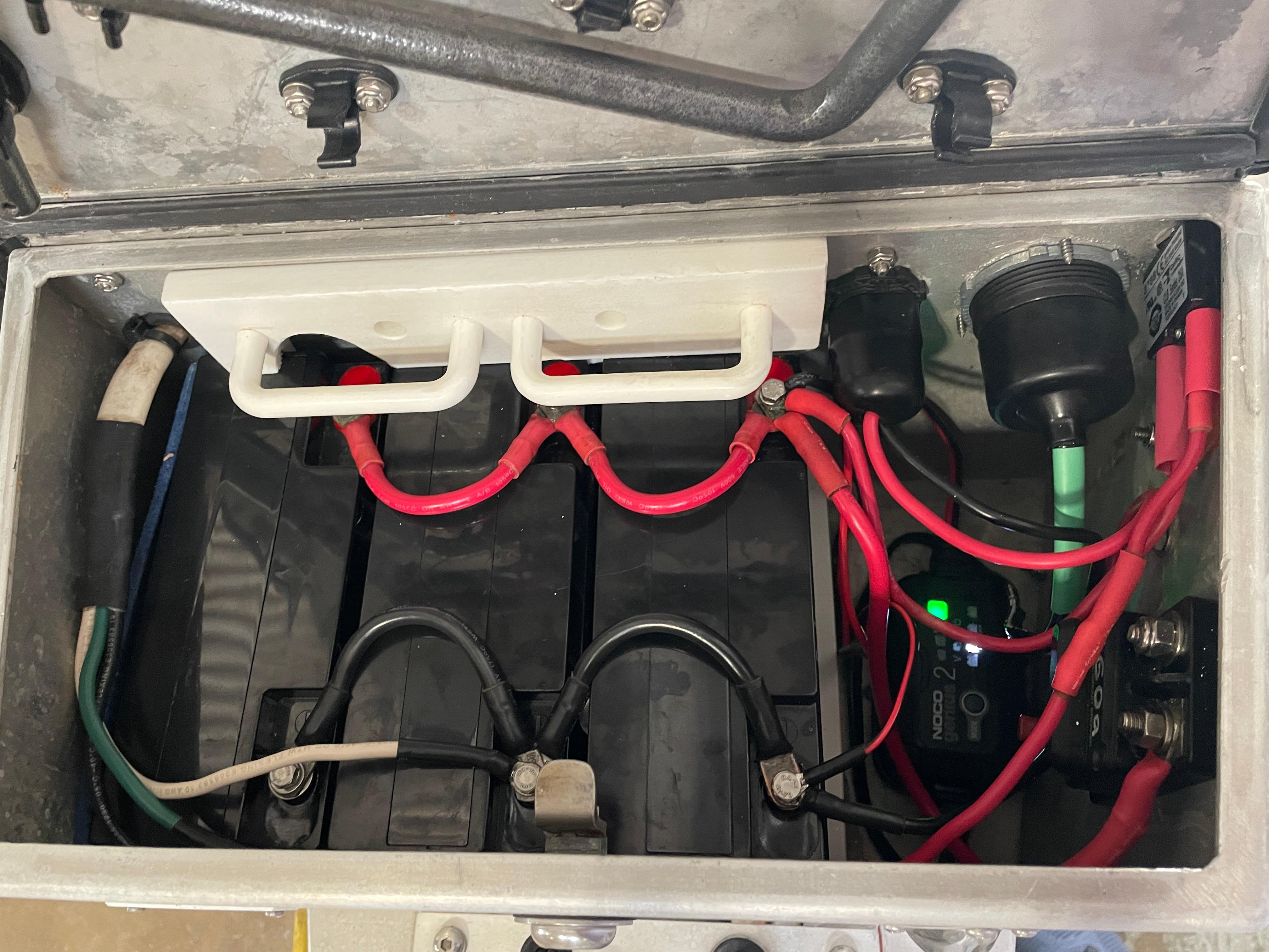 Trailer Batteries and Charger