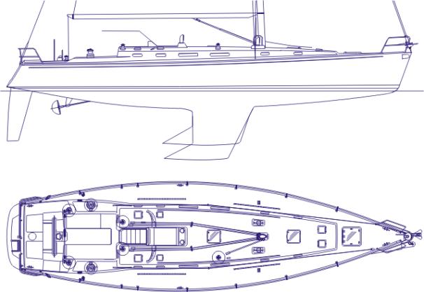 Manufacturer Provided Image: J/160 Deck Plan