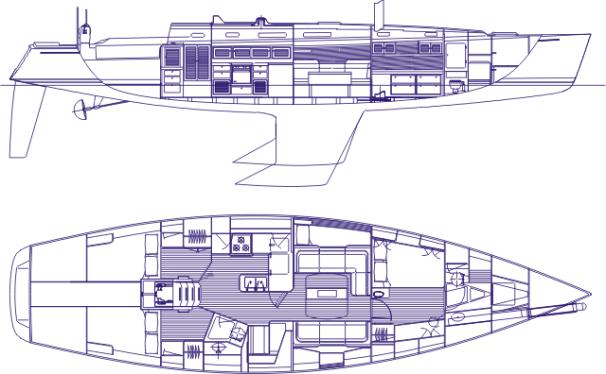 Manufacturer Provided Image: J/160 Interior Plan