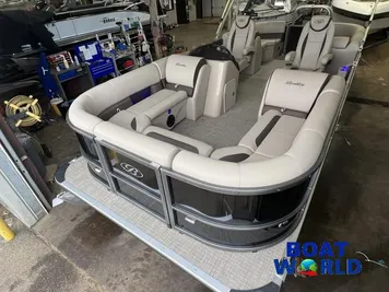 2024 Bentley Pontoons Legacy 220 Navigator Quad Lounge Pontoon & Honda 4