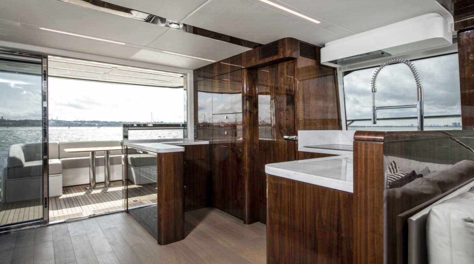 Manufacturer Provided Image: Manufacturer Provided Image: Fairline Squadron 68 Galley