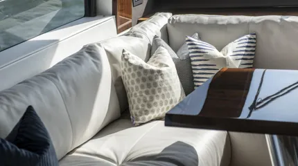 Manufacturer Provided Image: Manufacturer Provided Image: Fairline Squadron 68 Saloon Seating