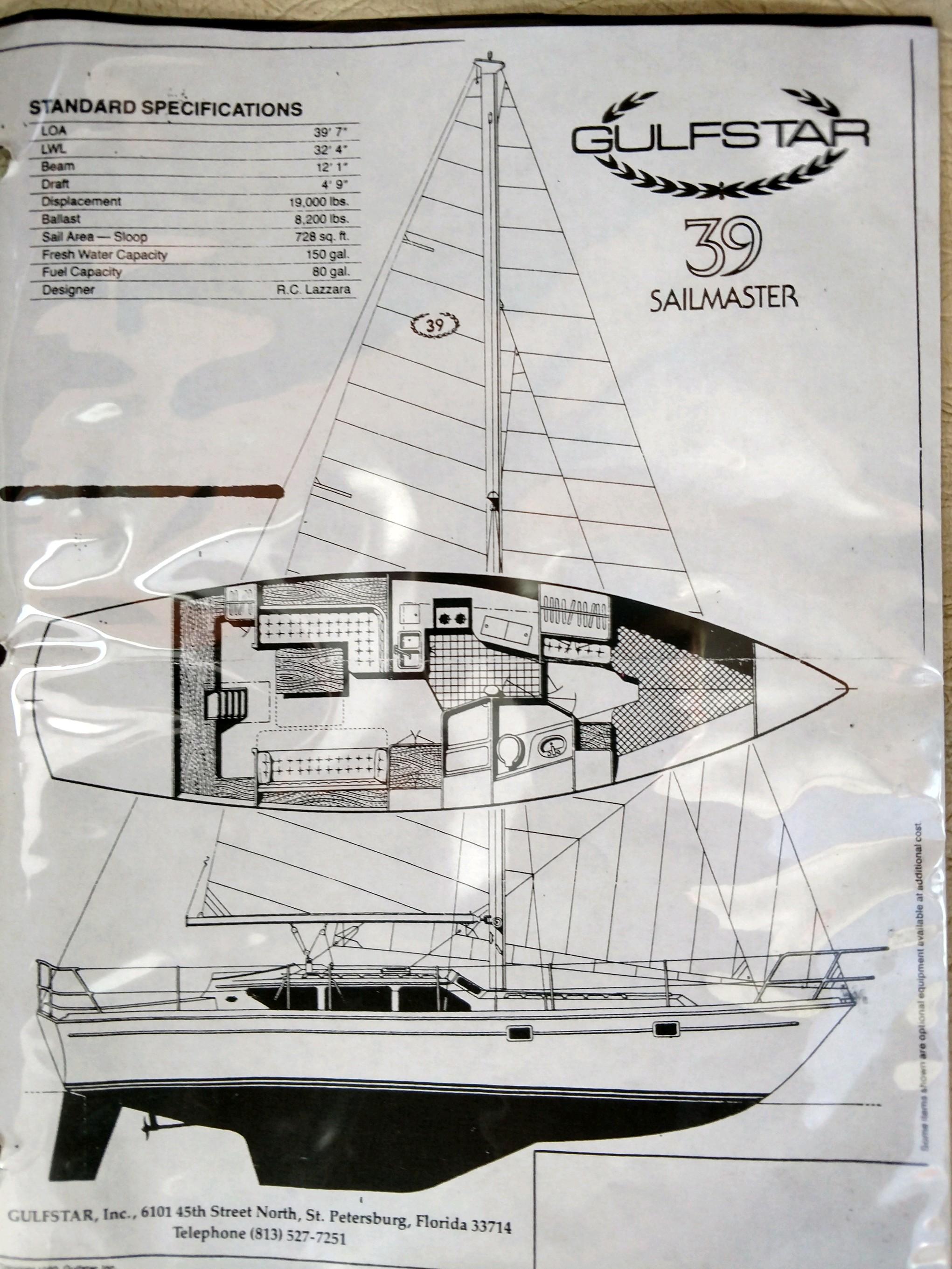 1981 Gulfstar Sailmaster 39