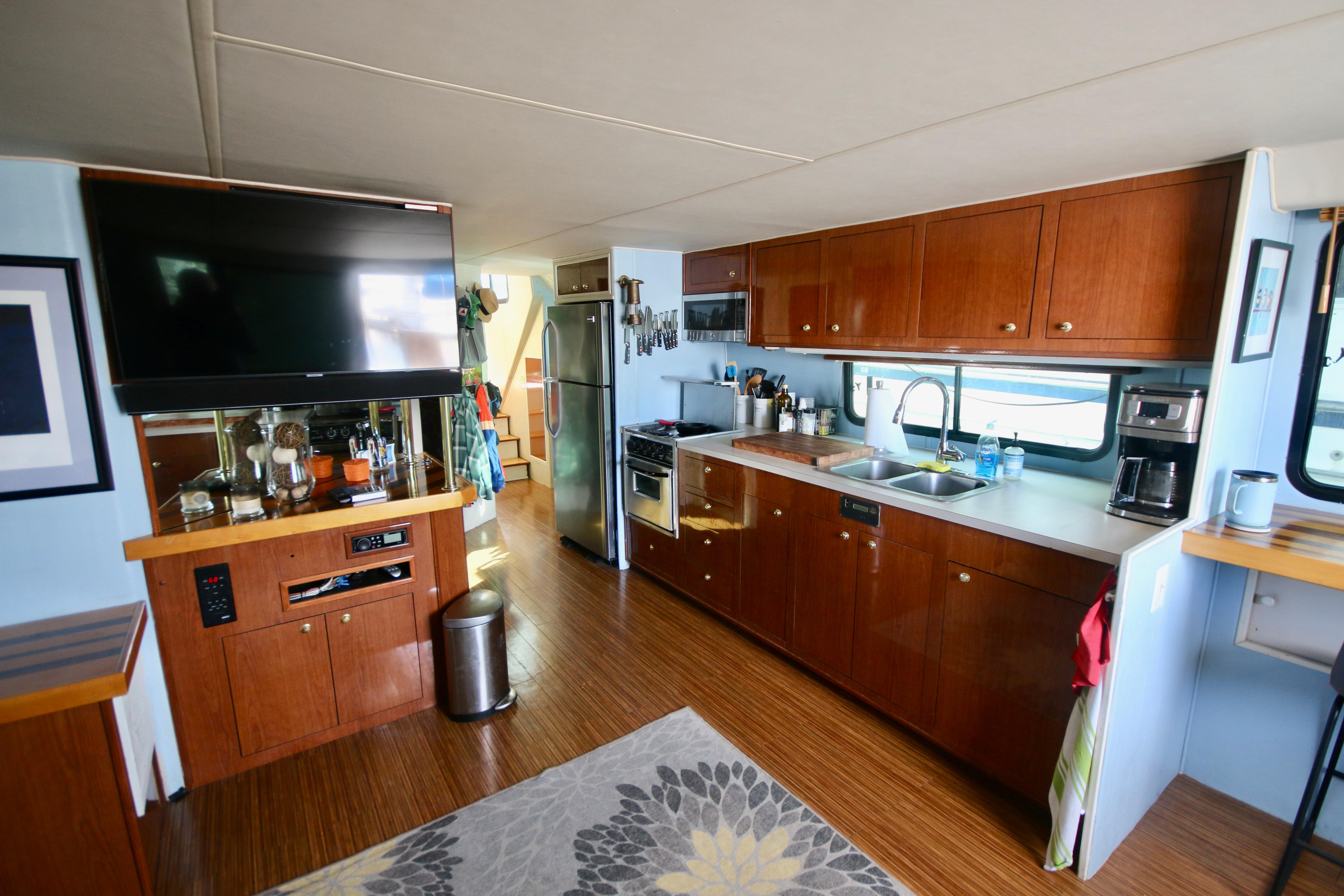 Galley area from salon
