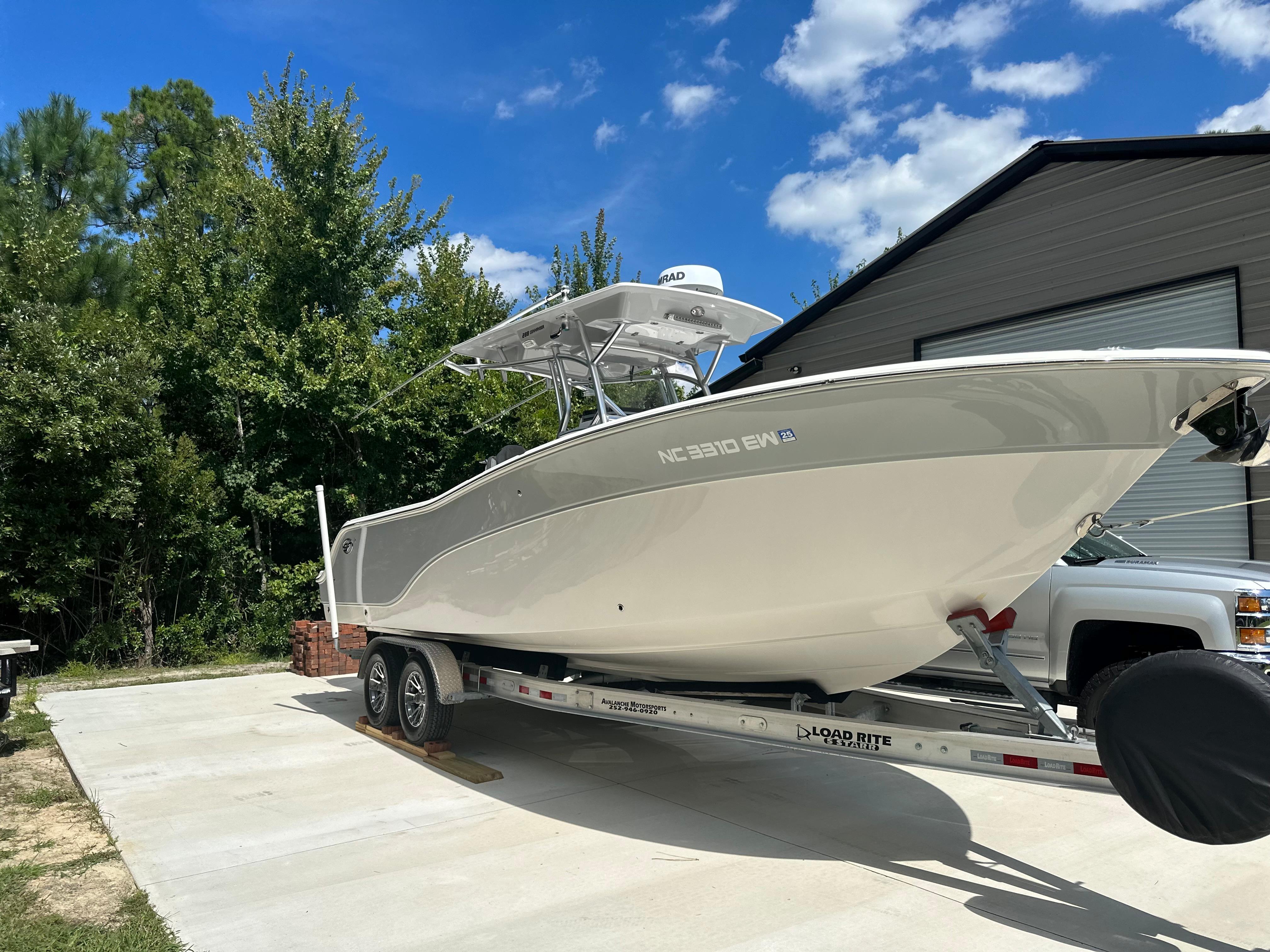 Sea Fox Boat Windshield | Light Blue Glass Aluminum 102 1/2 Inch