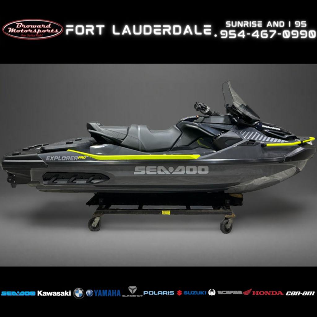 New 2023 Sea-Doo Explorer Pro® 170 Tech Package, iDF, iBR, 33311 Fort  Lauderdale - Boat Trader