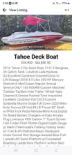 2016 Tahoe 215 Xi