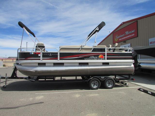 sale pending)2013 DLX 22ft Fishing Barge 90hp Mercury - boats - by