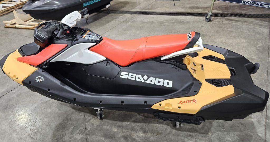 New 2024 SeaDoo Spark® for 3 Rotax® 900 ACE™ 90 CONV with IBR and