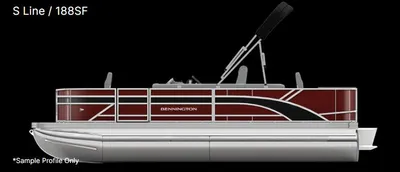 2024 Bennington 188 SF Family / 4 Fish seat, Yamaha 50Hp (On Order) ETA June