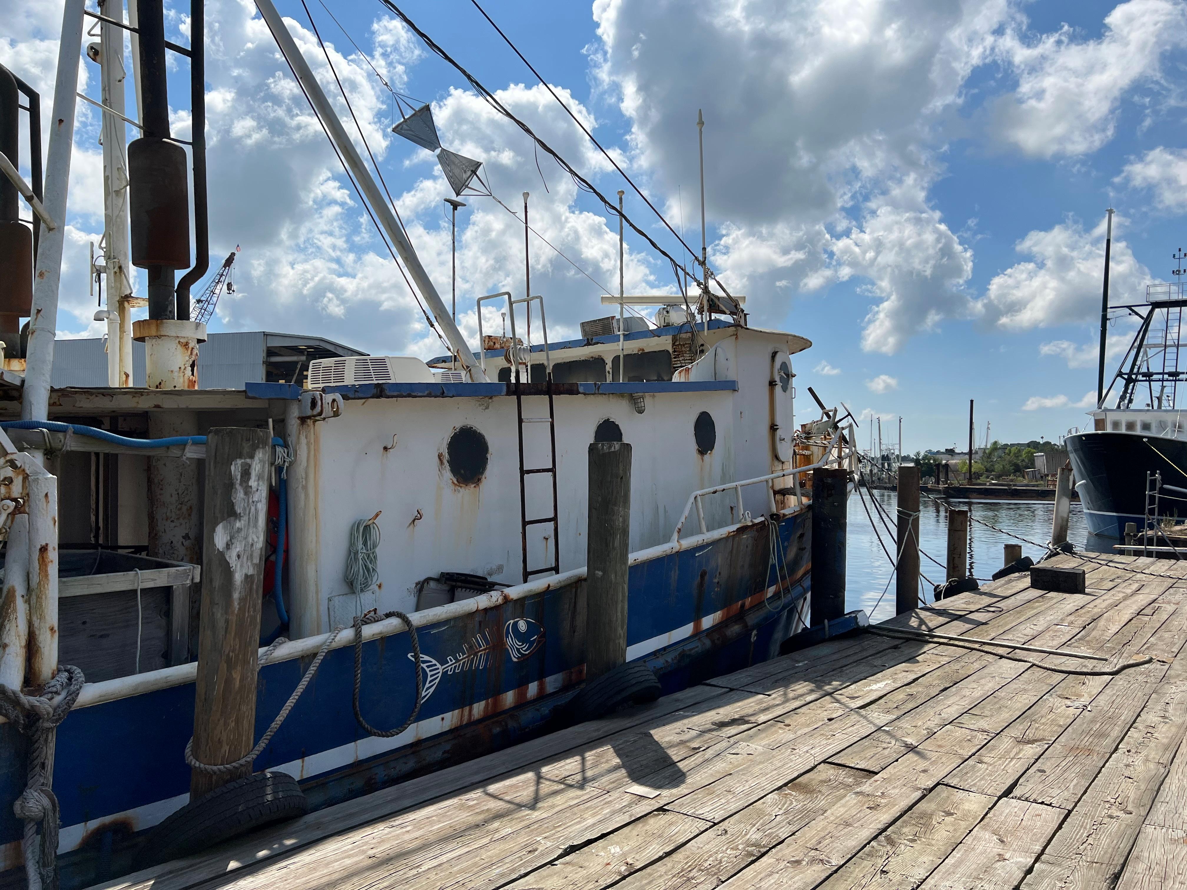 1977 Custom Commercial Fish Crab Freezer, Bayou La Batre Alabama