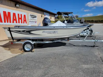 2024 Smoker Craft 15' Alaskan Tiller v-bottom. (In stock!)