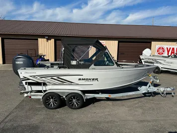 2024 Smoker Craft Phantom 18 X2. All welded. Yamaha 150 hp. (In stock!)