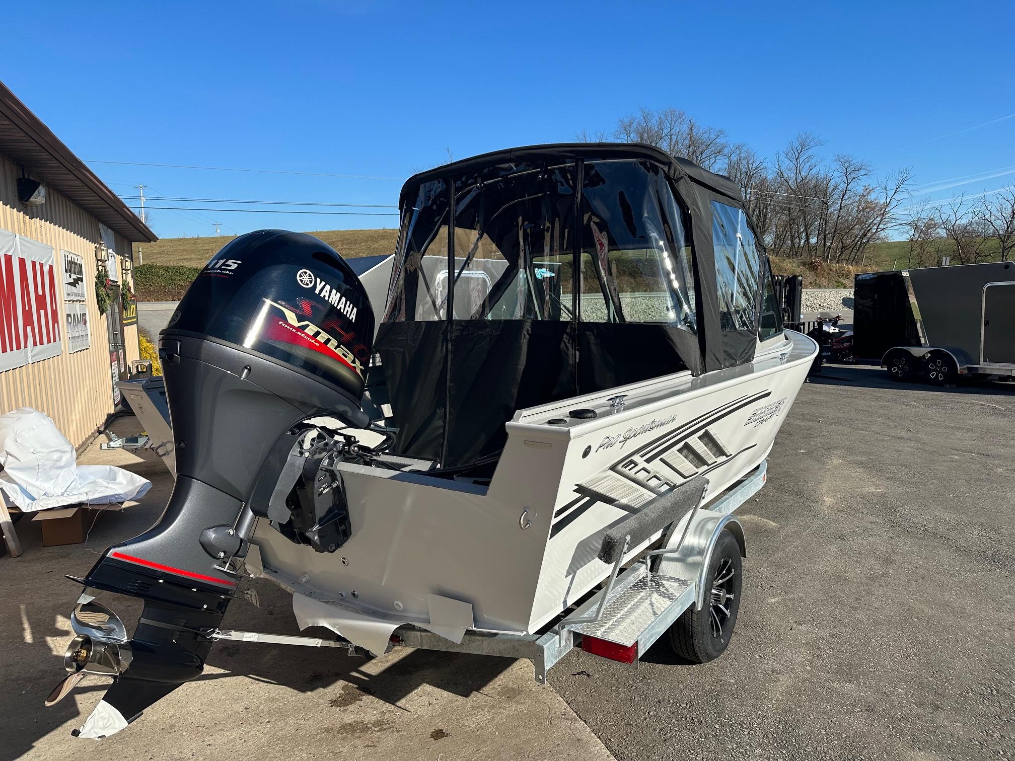 2024 Smoker Craft Pro Sportsman 1872 dual console, all welded. (In stock!)