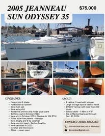 2005 Jeanneau Sun Odyssey 35
