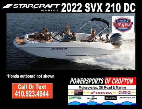 2022 Starcraft SVX 210 OB DC