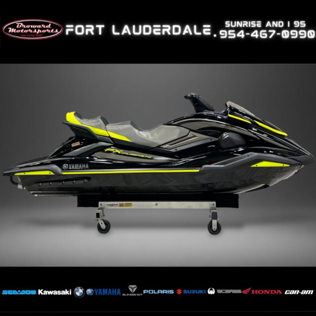 New Yamaha Boats Fx Cruiser Svho With Audio System Fort