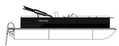 2025 Bentley Pontoons Legacy 223 Swingback Triple Tube Package