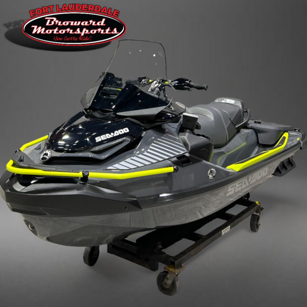 New Sea Doo Explorer Pro Tech Package Idf Ibr Fort