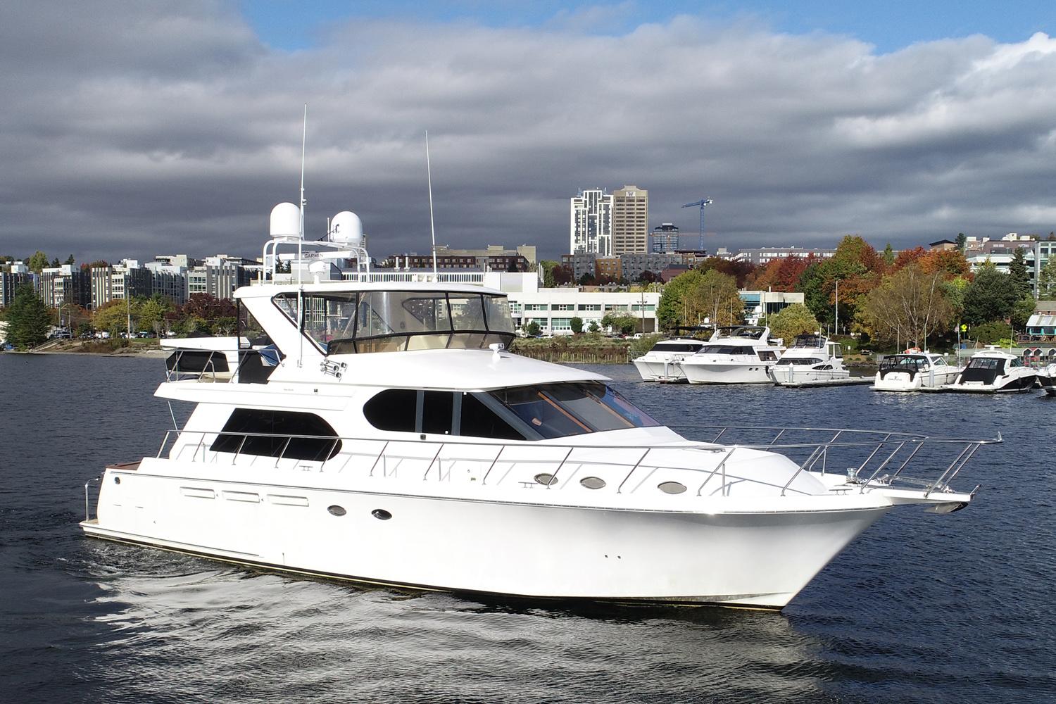 Used 1986 Ocean Alexander Custom Aft Deck Motor Yacht, 98221 Anacortes -  Boat Trader