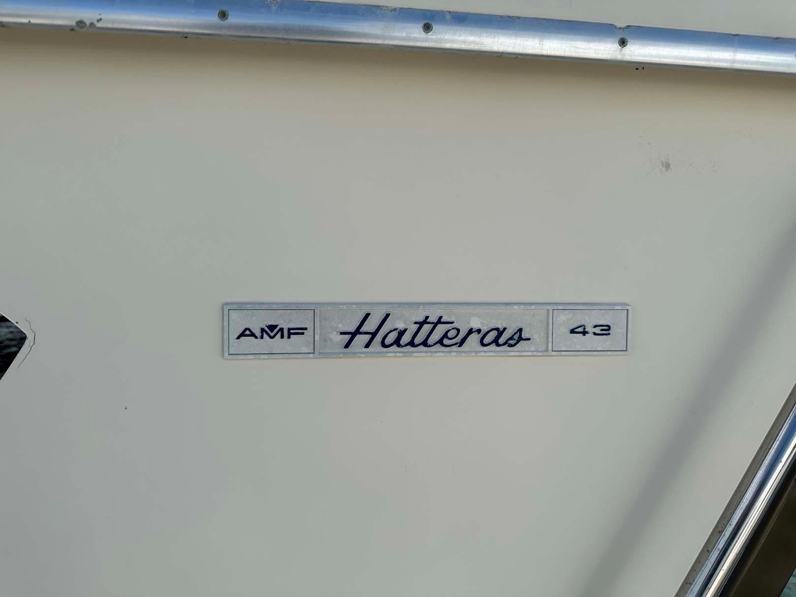 1981 Hatteras Convertible