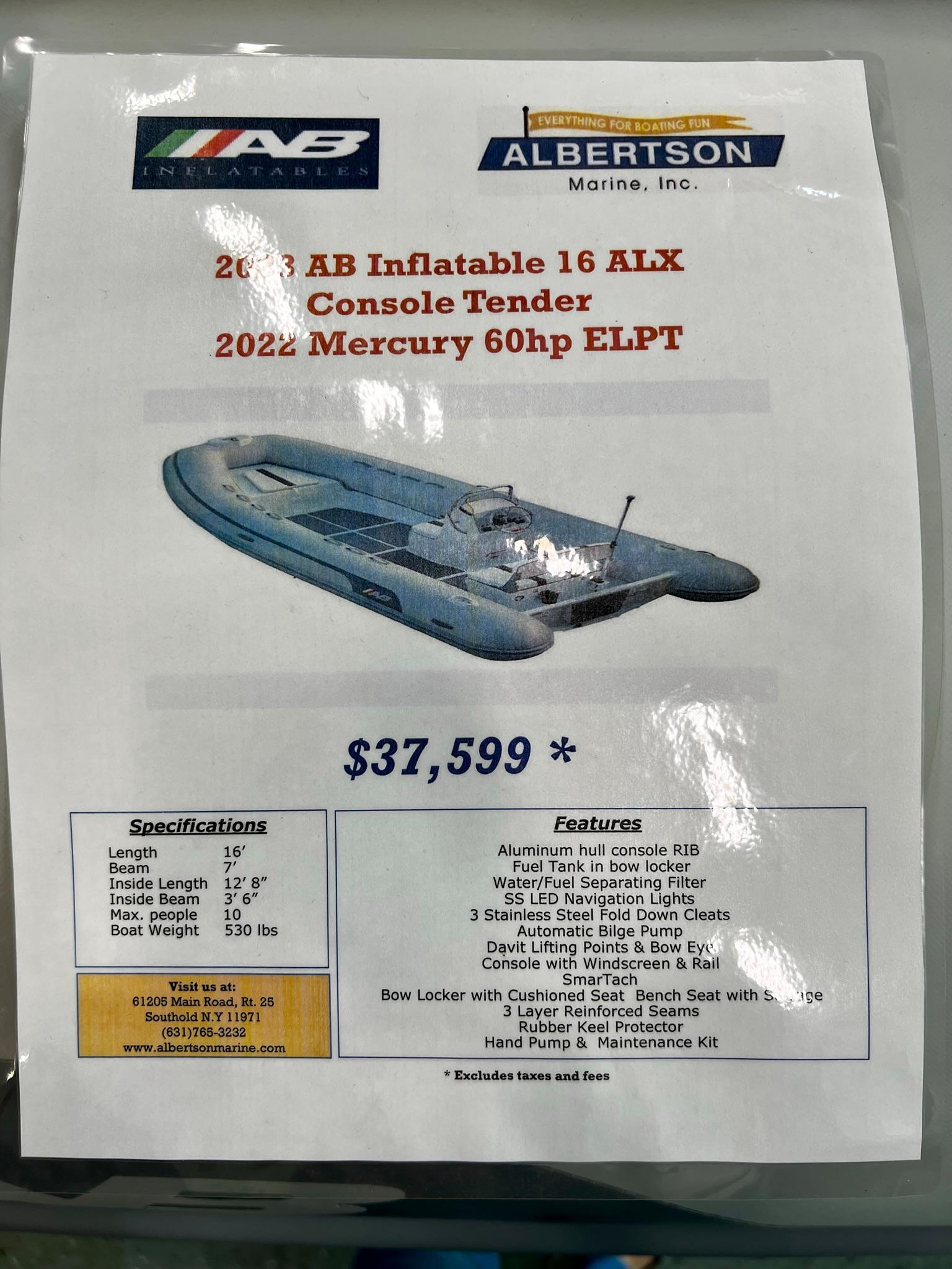 2023 AB Inflatables Alumina 16 ALX