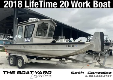 2018 Custom 20 Cabin / Push Knees Work Boat