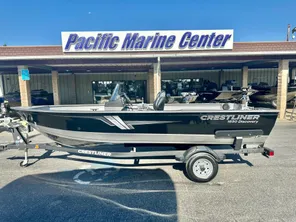 2023 Crestliner 1650 Discovery SC w/ 60HP Mercury!