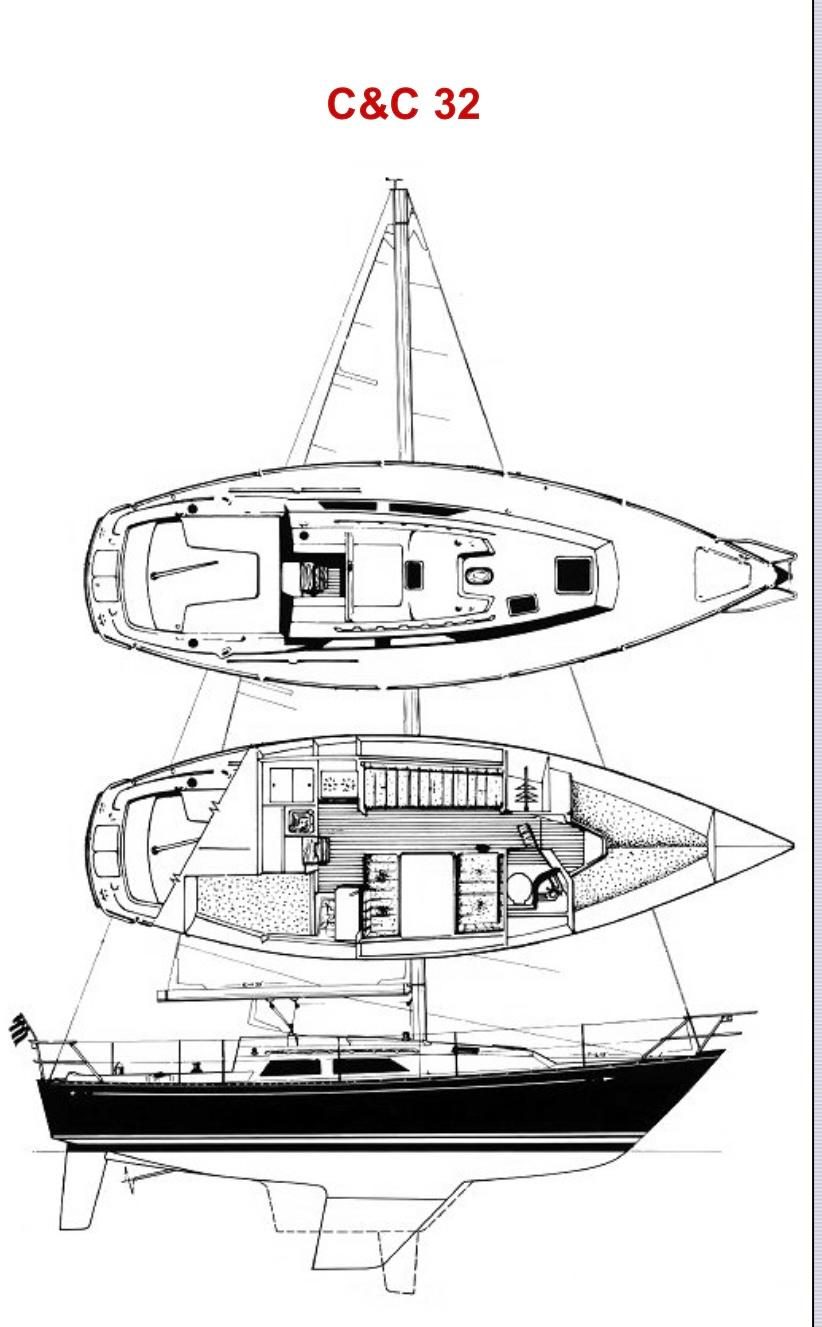 sailboatdata c&c 32